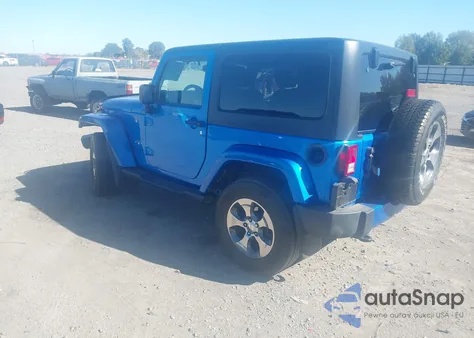 2016 Jeep Wrangler Sahara from USA, damaged, VIN 1C4AJWBG3GL256110